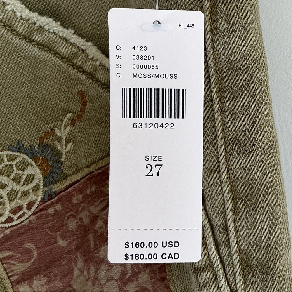 Pilcro The Wanderer Barrel Pants from Anthropologie 27 Boho Distressed High-End - Picture 7 of 8